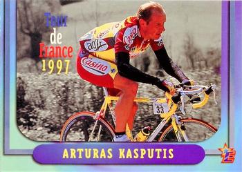 1997 Eurostar Tour de France #65 Arturas Kasputis Front